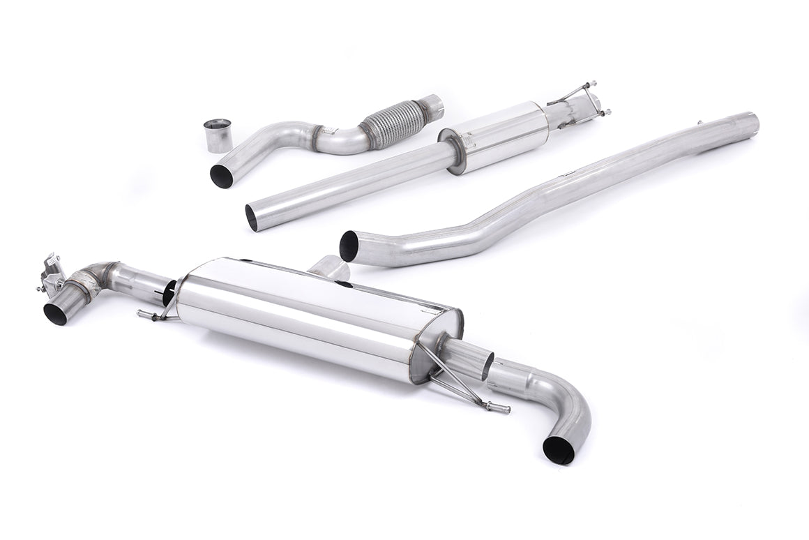 Milltek Sport Mercedes A-Class A45 AMG Cat-back, Resonated, Valved (SSXMZ113)