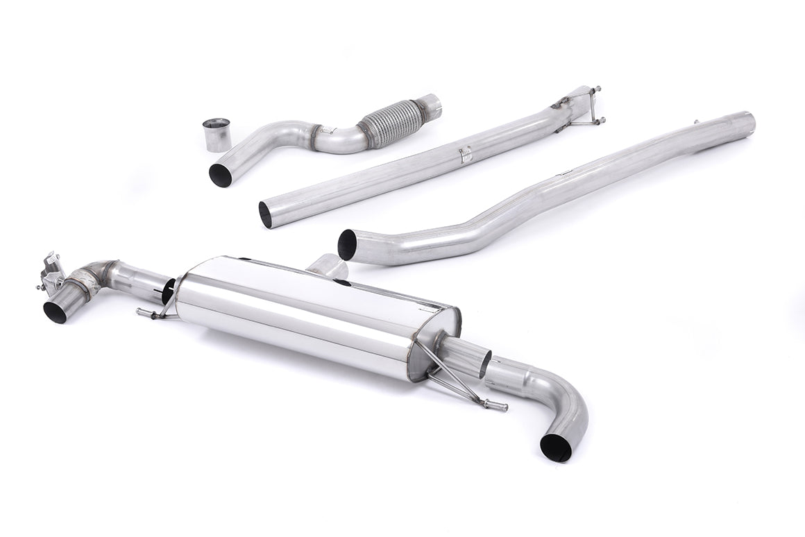 Milltek Sport Mercedes A-Class A45 AMG Cat-back, Non-Resonated, Valved (SSXMZ114)