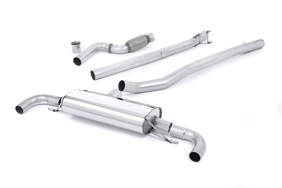 Milltek Sport Cat-back - Mercedes A-Class A45 AMG 2.0 Turbo (W176) - Non Resonated Race Non Valved (Loudest)