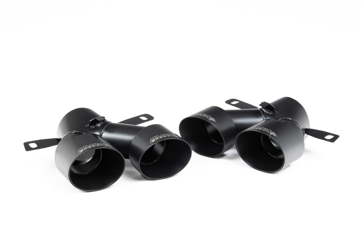 Milltek Sport Mercedes A-Class A35 AMG Tips, Cerakote Black (SSXMZ134)