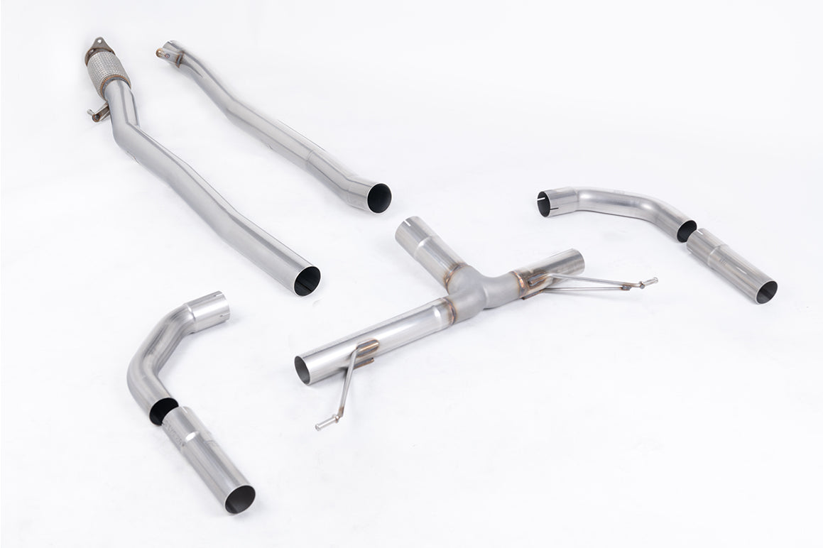 Milltek Sport Mercedes A-Class / CLA-Class Cat-back, Resonated, Valved (SSXMZ144)