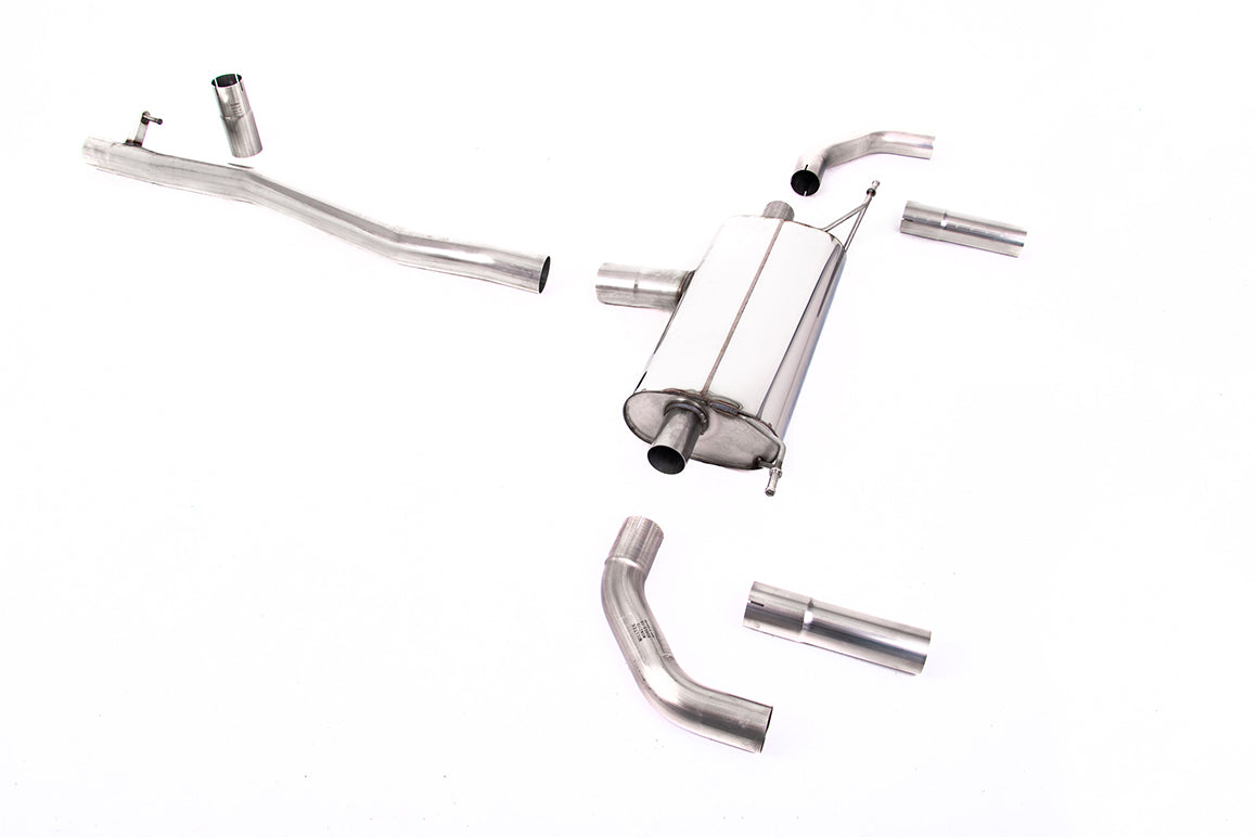 Milltek Sport Cat-back - Mercedes A-Class / Mercedes CLA-Class - GPF/OPF Back System - Non-Valved - Connects to OE Tailpipes