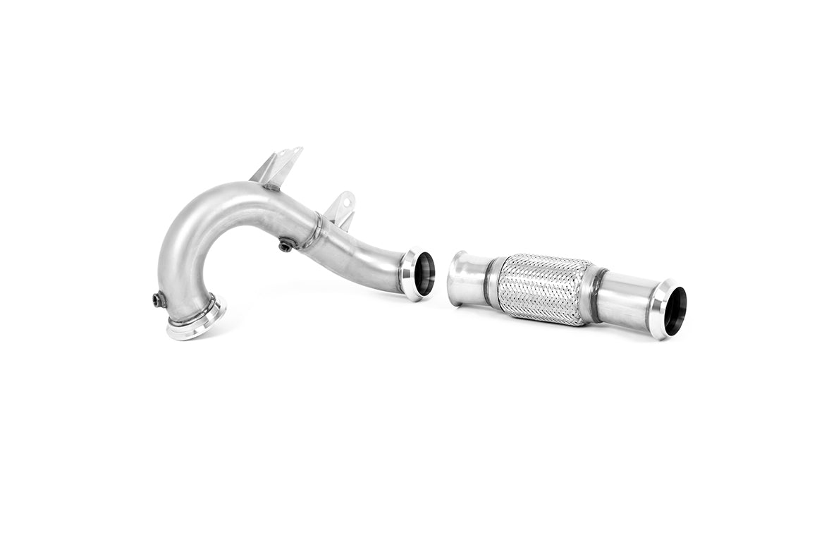 Milltek Sport Large-bore Downpipe and De-cat - Mercedes A-Class / Mercedes CLA-Class - Includes OPF/GPF Bypass - Requires Stage 2 ECU Software. Only for vehicles without additional temperature sensor in downpipe.