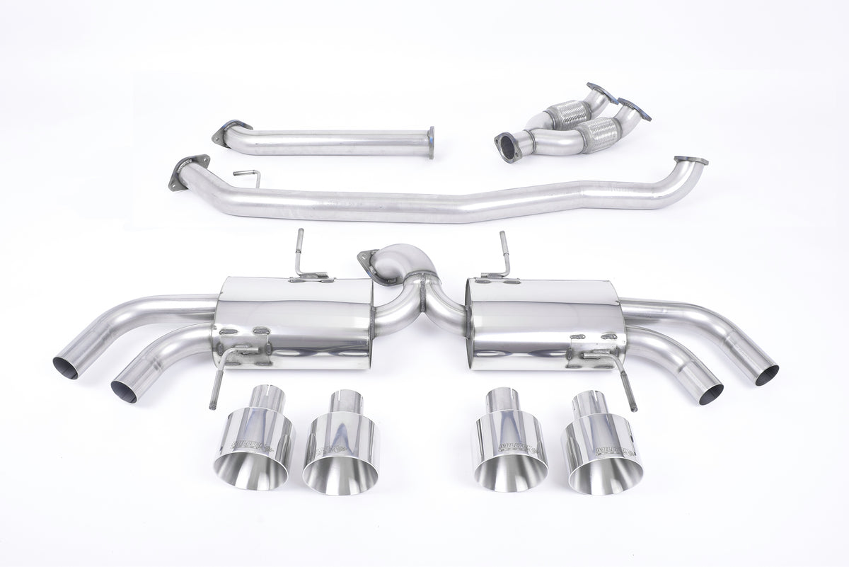 Milltek Sport Nissan GT-R R35 Primary Cat-back, Non-Resonated (SSXNI006)