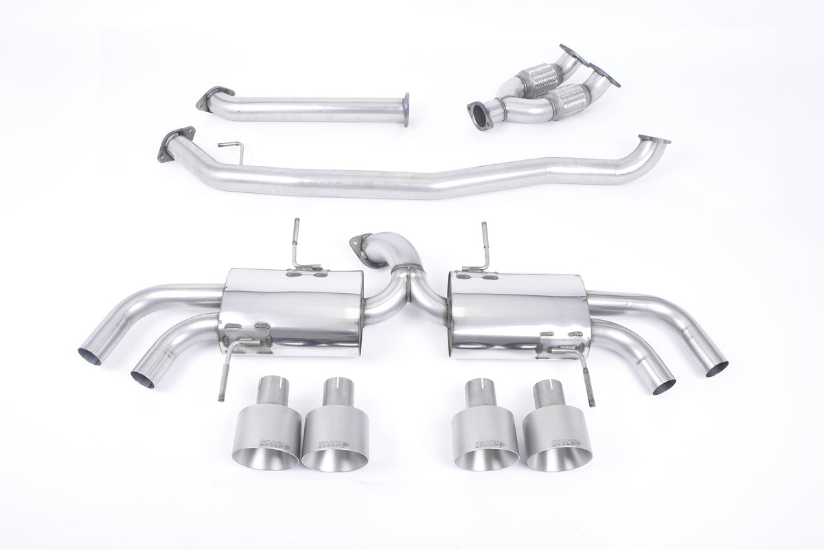 Milltek Sport Nissan GT-R R35 Primary Cat-back, Non-Resonated (SSXNI009)