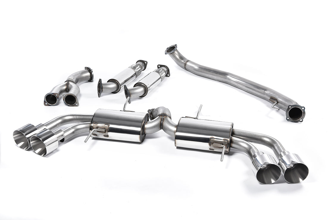 Milltek Sport Nissan GT-R R35 Primary Cat-back, Race (SSXNI010)