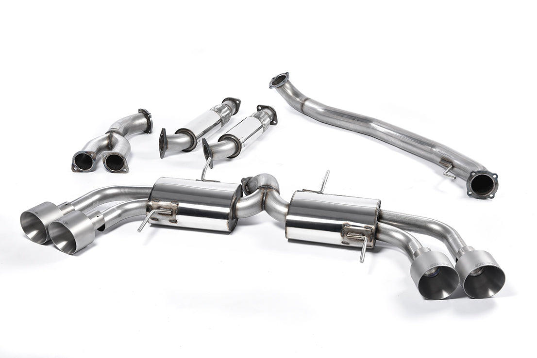 Milltek Sport Nissan GT-R R35 Primary Cat-back, Race (SSXNI011)