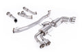 Milltek Sport Nissan GT-R R35 Primary Cat-back, Non-Res, Race, GT-127 Polished (SSXNI025)