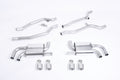 Milltek Sport Porsche Cayenne Cat-back, Non-Resonated, Cup (SSXPO110)