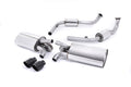 Milltek Sport Porsche Boxster / Cayman Cat-back, Ceramic Black (SSXPO117)