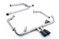 Milltek Sport Full System (including Cat Replacement Pipe) - Porsche Boxster / Porsche Cayman - Full System with Decat & Cerakote Black GT-100 Trims (Requires Stage 2 ECU Software)