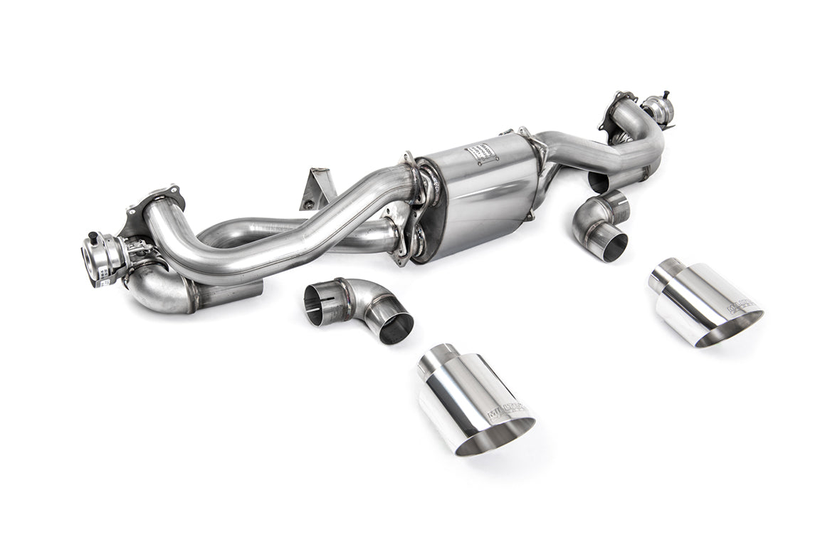 Milltek Sport Particulate Filter-back - Porsche Boxster / Porsche Cayman - With Polished GT-115 Trims