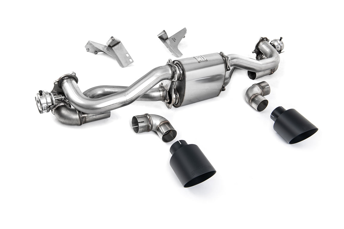 Milltek Sport Particulate Filter-back - Porsche Boxster / Porsche Cayman - With Cerakote Black GT-115 Trims