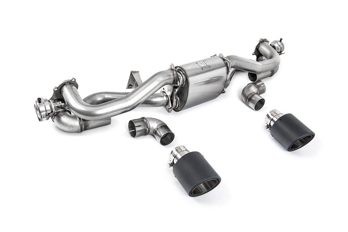 Milltek Sport Particulate Filter-back - Porsche Boxster / Porsche Cayman - With Carbon JET-115 Trims
