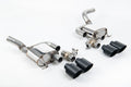 Milltek Sport Porsche Macan Rear Silencer(s), Valved, GT-115 Cerakote Black (SSXPO177)