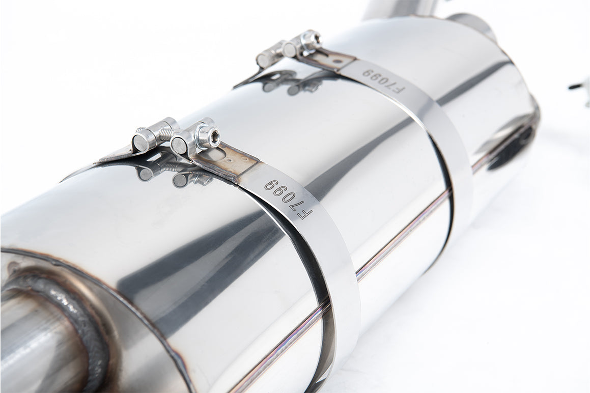 Milltek Sport Rear Silencer(s) - Porsche 911 991.1 3.8 (C2S / C4S) - For PSE Equipped Cars - Fits to OE Side Silencers and with OE Tips