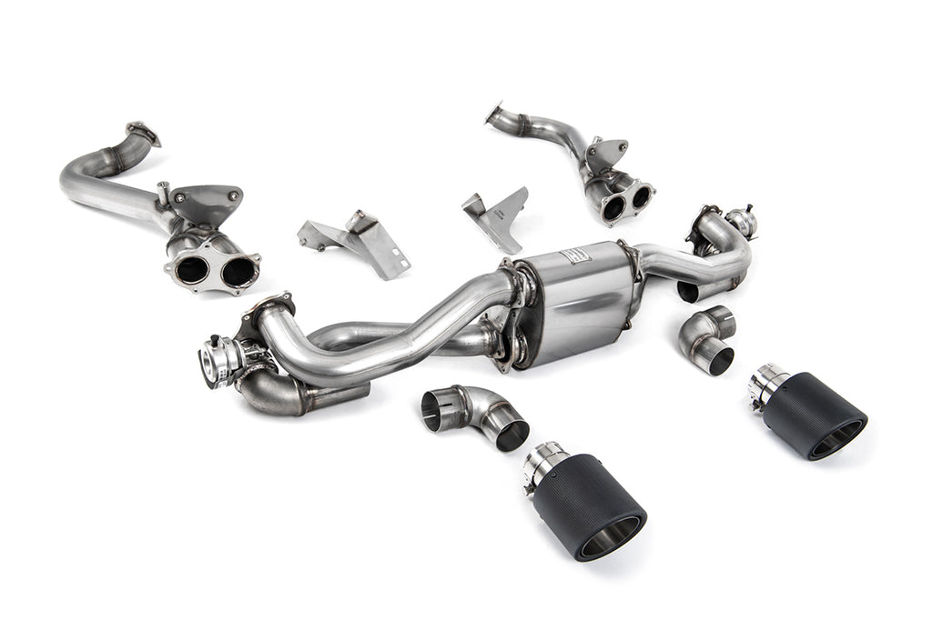 Milltek Sport Porsche Boxster / Cayman Cat-back, JET-115 Carbon, OPF/GPF (SSXPO188)