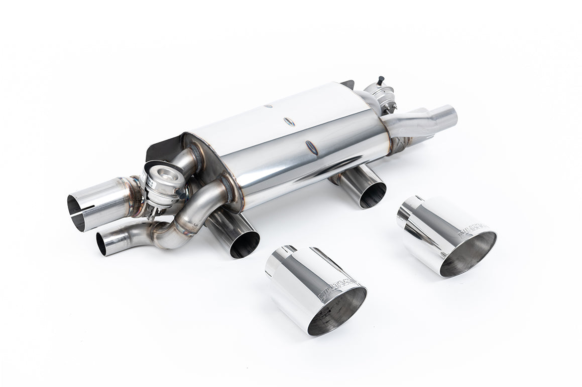 Milltek Sport Rear Silencer(s) - Porsche 911 991.2 3.0 (T / S / GTS) - Works with PSE Equipped Cars Only with GT-115 Polished Tips