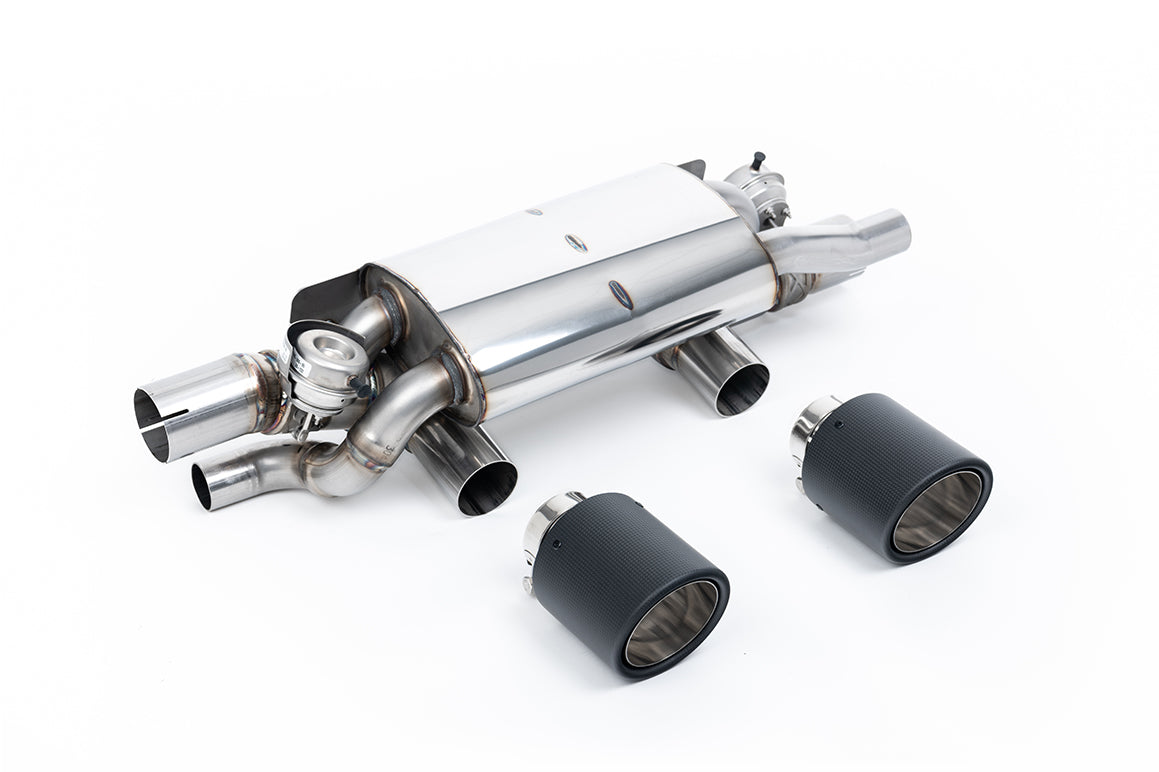 Milltek Sport Rear Silencer(s) - Porsche 911 991.2 3.0 (T / S / GTS) - Works with PSE Equipped Cars Only with JET-115 Carbon Tips