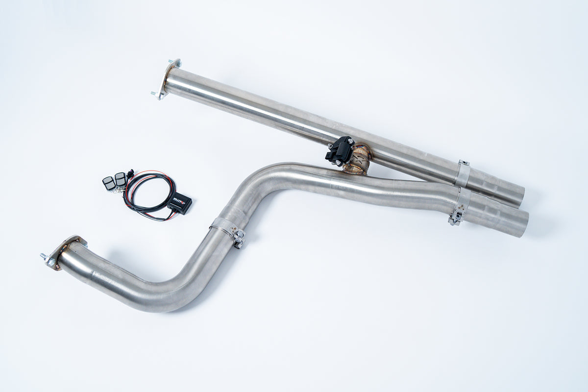 Milltek Sport Dodge / RAM 1500 TRX N/A, Active 'H' Center Section with Wireless Remote Control (SSXRAM103)