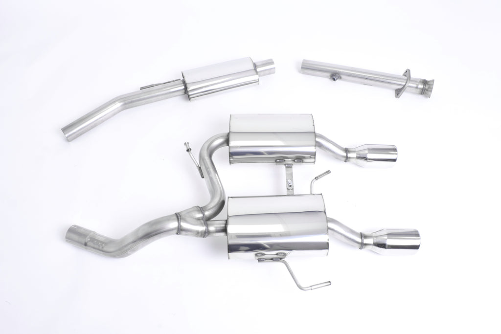 Milltek Sport Renault / Alpine Clio Full System (including Cat Replacement Pipe), Resonated (SSXRN202)