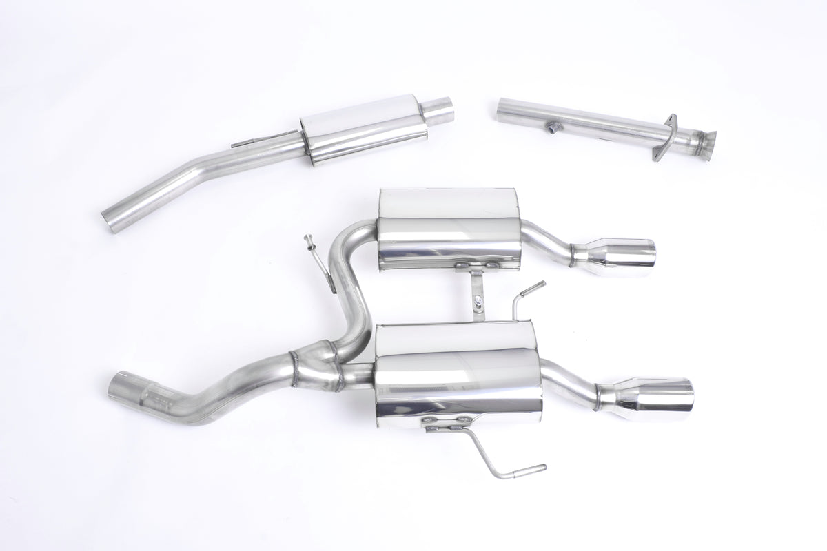 Milltek Sport Renault / Alpine Clio Full System (including Cat Replacement Pipe), Resonated (SSXRN202)
