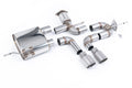 Milltek Sport Renault / Alpine A110 A110S Cat-back, GT-90 Brushed Titanium (SSXRN428)