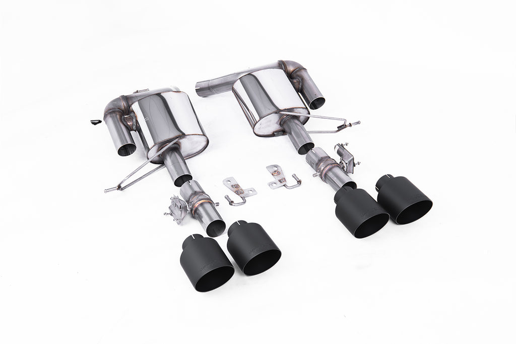 Milltek Sport Range Rover Sport SVR Facelift Rear Silencers, Valved GT-115 Black (SSXRR114)