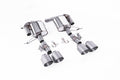 Milltek Sport Range Rover Sport SVR Facelift Rear Silencers, Valved GT-115 Brushed Titanium (SSXRR115)