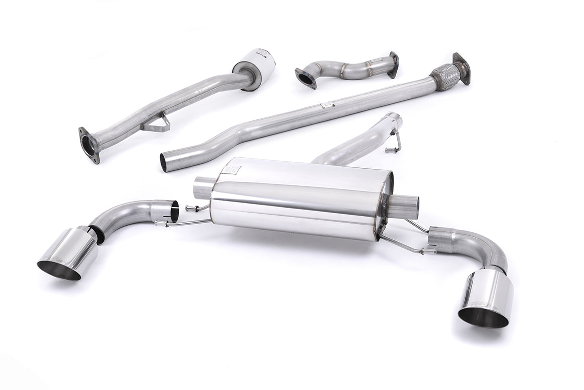 Milltek Sport Primary Cat-back - Subaru BRZ / Toyota / Lexus GT86 - Non-resonated (louder)