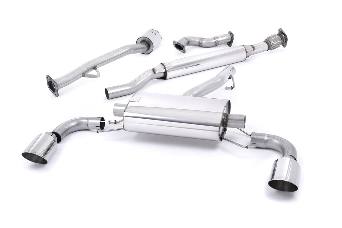 Milltek Sport Primary Cat-back - Subaru BRZ / Toyota / Lexus GT86 - Resonated (quieter)