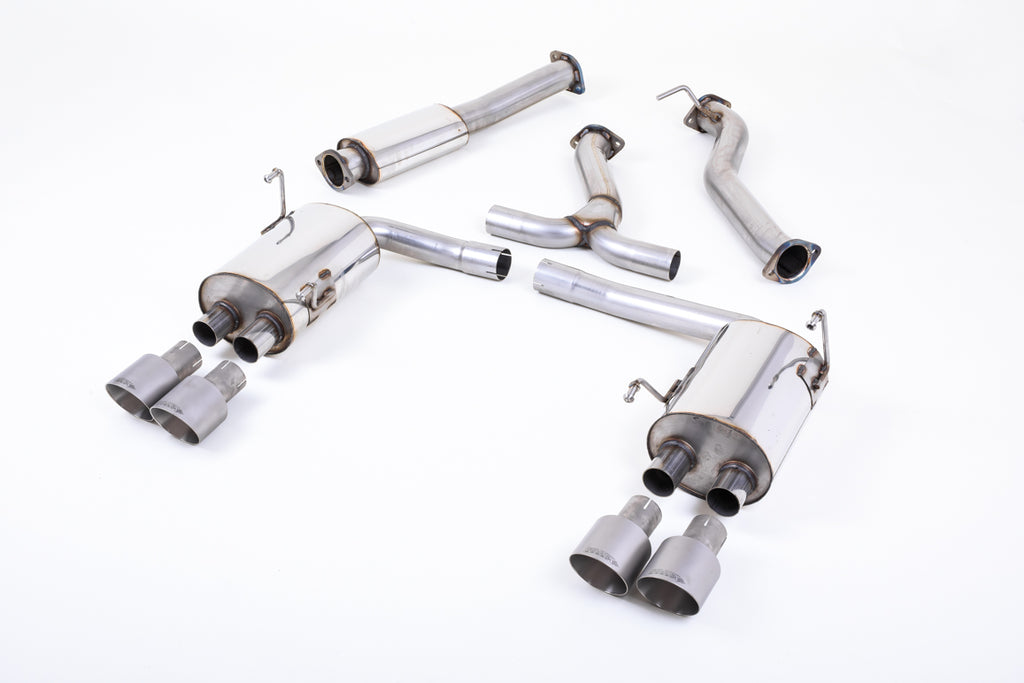 Milltek Sport Subaru Impreza STi & WRX STI Cat-back, GT-100 Titanium (SSXSB045)