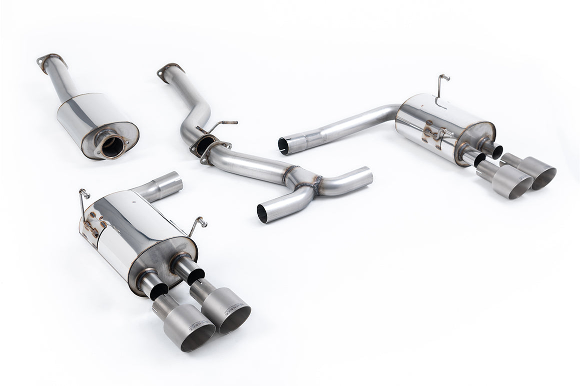 Milltek Sport Subaru Impreza STi & WRX STI Cat-back, GT-100 Titanium (SSXSB047)