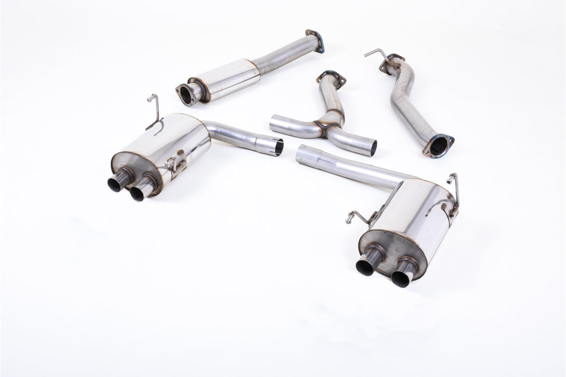 Milltek Sport Subaru Impreza STi & WRX STI Cat-back, GT-100 Burnt Titanium (SSXSB53)