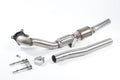 Milltek Sport Seat Leon / Volkswagen Golf Large Bore Downpipe and Hi-Flow Sports Cat, Race (SSXSE154)