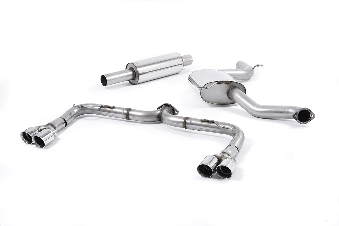 Milltek Sport Seat Leon Cupra Cat-back, Quad Polished (SSXSE165)