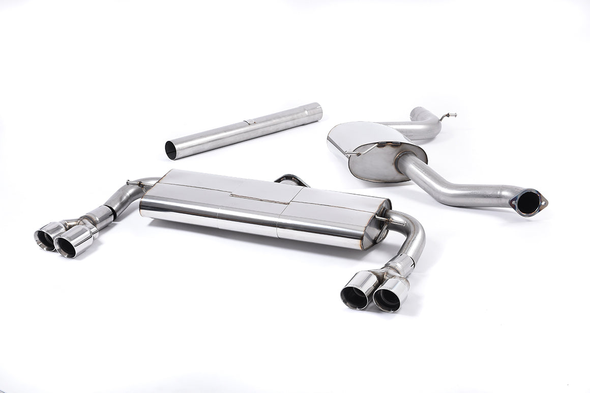 Milltek Sport Seat Leon Cupra Cat-back, Quad Polished (SSXSE166)