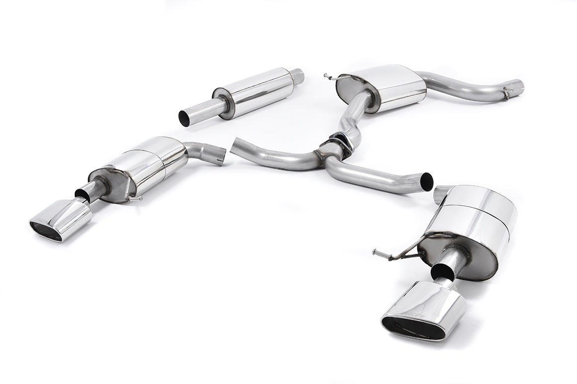 Milltek Sport Seat Leon ST Cupra Cat-back, Oval Polished (SSXSE168)