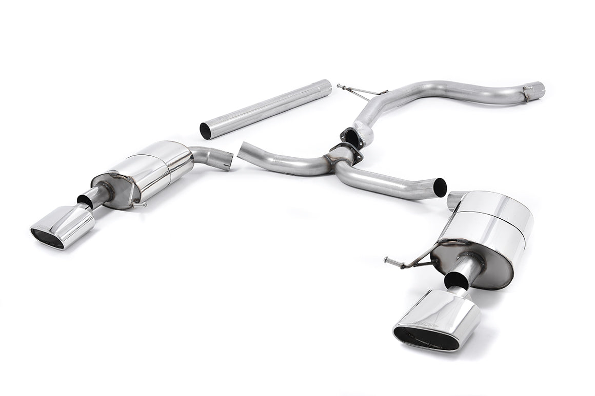 Milltek Sport Seat Leon ST Cupra Cat-back, Non-Resonated, Oval Polished (SSXSE172)