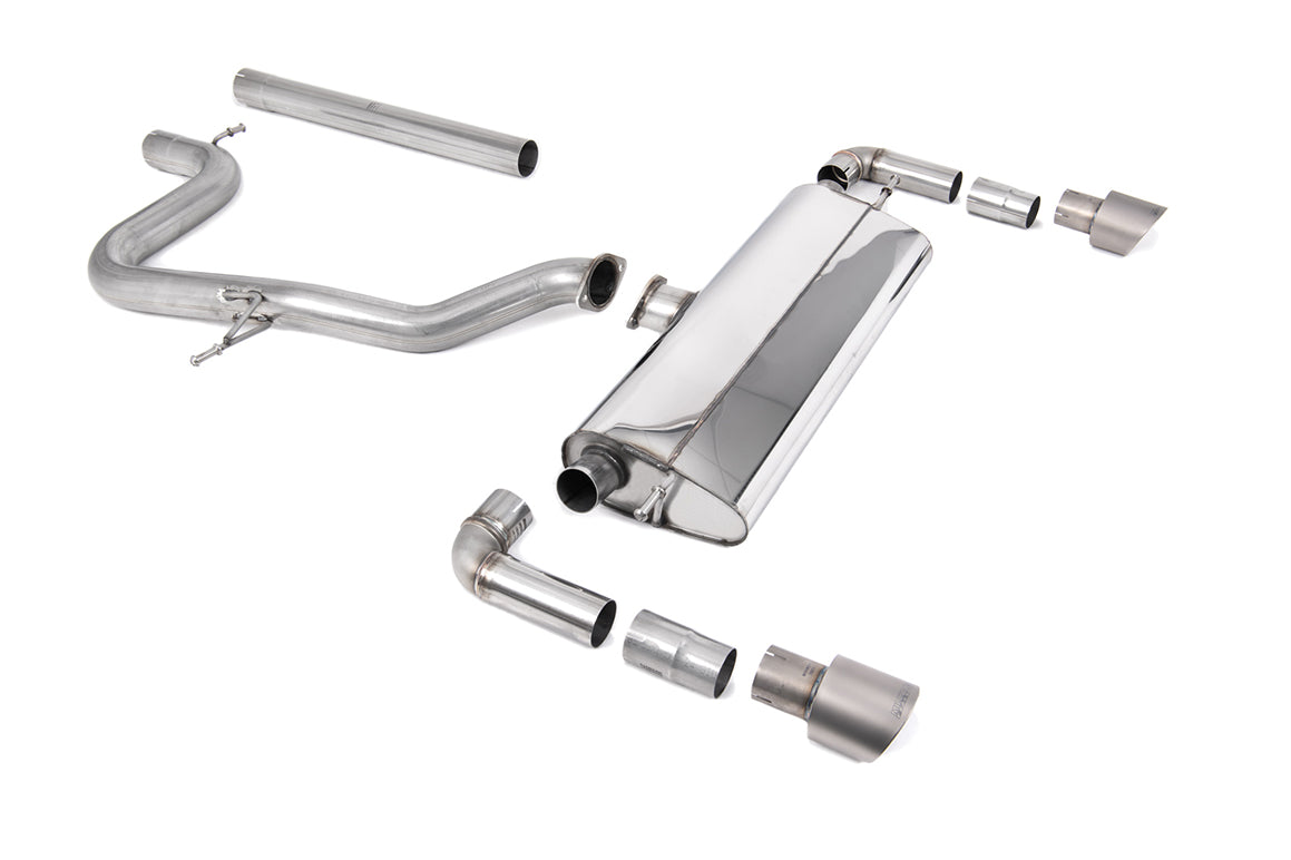Milltek Sport Seat Leon Cupra R Cat-back, GT-100 Titanium (SSXSE242)