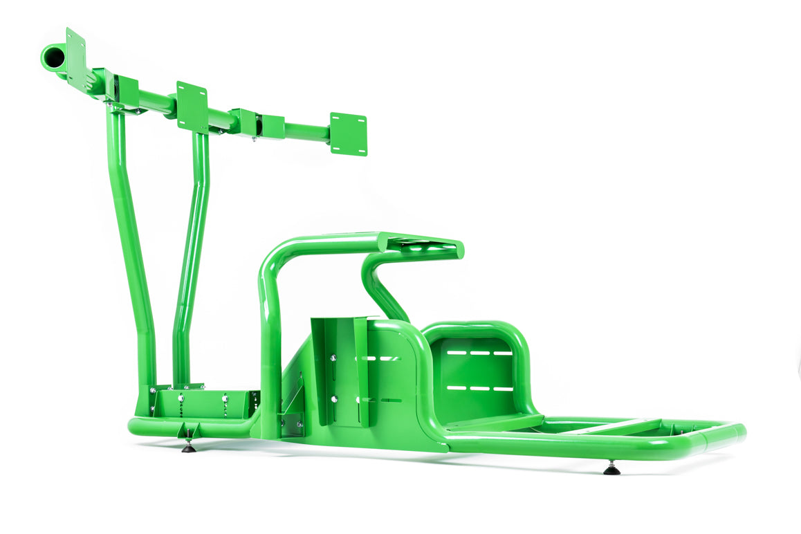 Milltek Sport Milltek Sport Products Racing Simulators Simulator Frames, Full Frame Setup for 3 x 27' Monitors (SSXSIM001)