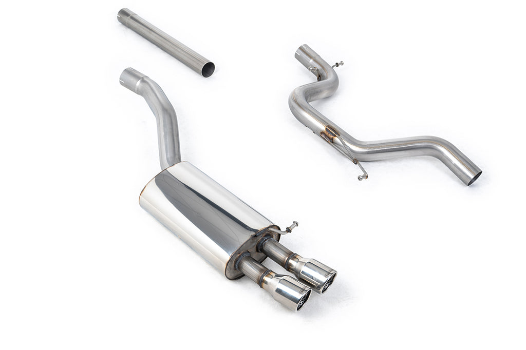 Milltek Sport Skoda Octavia Cat-back, Non-Resonated (SSXSK008)