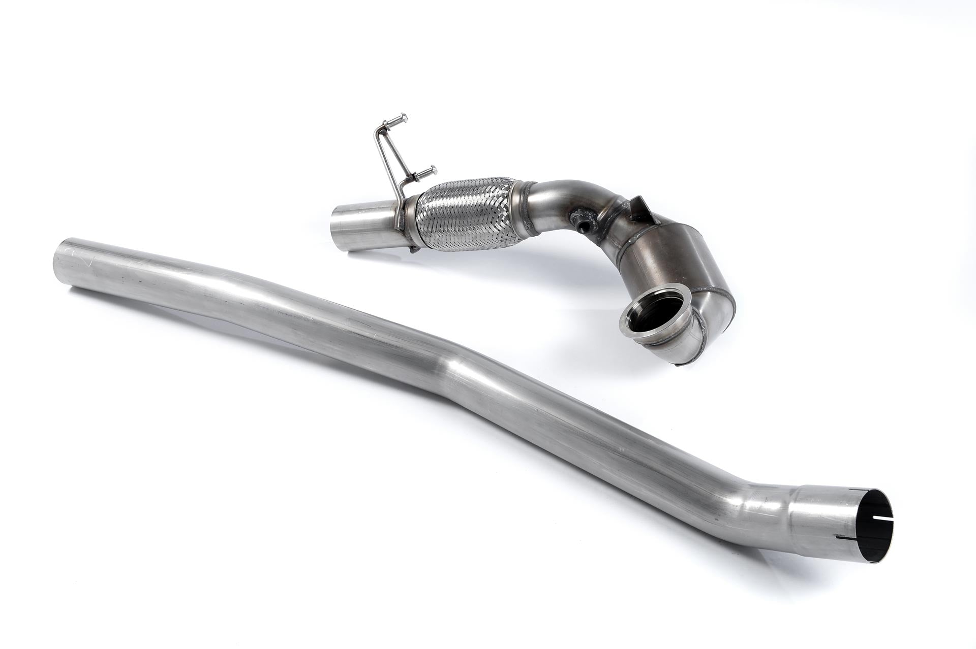 Milltek Sport Large Bore Downpipe and Hi-Flow Sports Cat - Seat Leon / Skoda Octavia - Must be fitted with the Milltek Sport cat-back system and requires a Stage 2 ECU remap