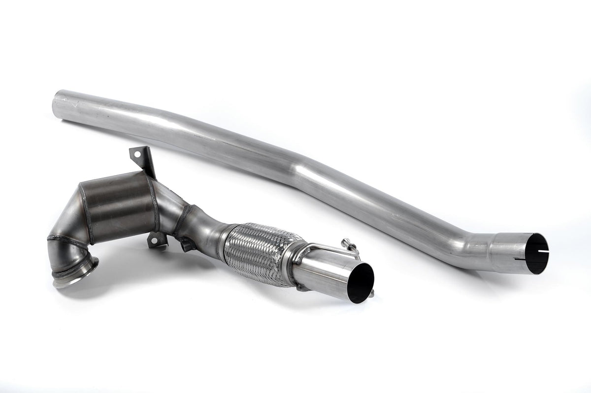 Milltek Sport Large Bore Downpipe and Hi-Flow Sports Cat - Seat Leon / Skoda Octavia - Must be fitted with the Milltek Sport cat-back system and requires a Stage 2 ECU remap