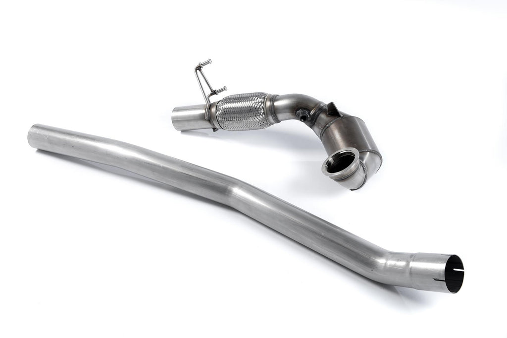 Milltek Sport Seat Leon / Skoda Octavia Large Bore Downpipe and Hi-Flow Sports Cat (SSXSK018)