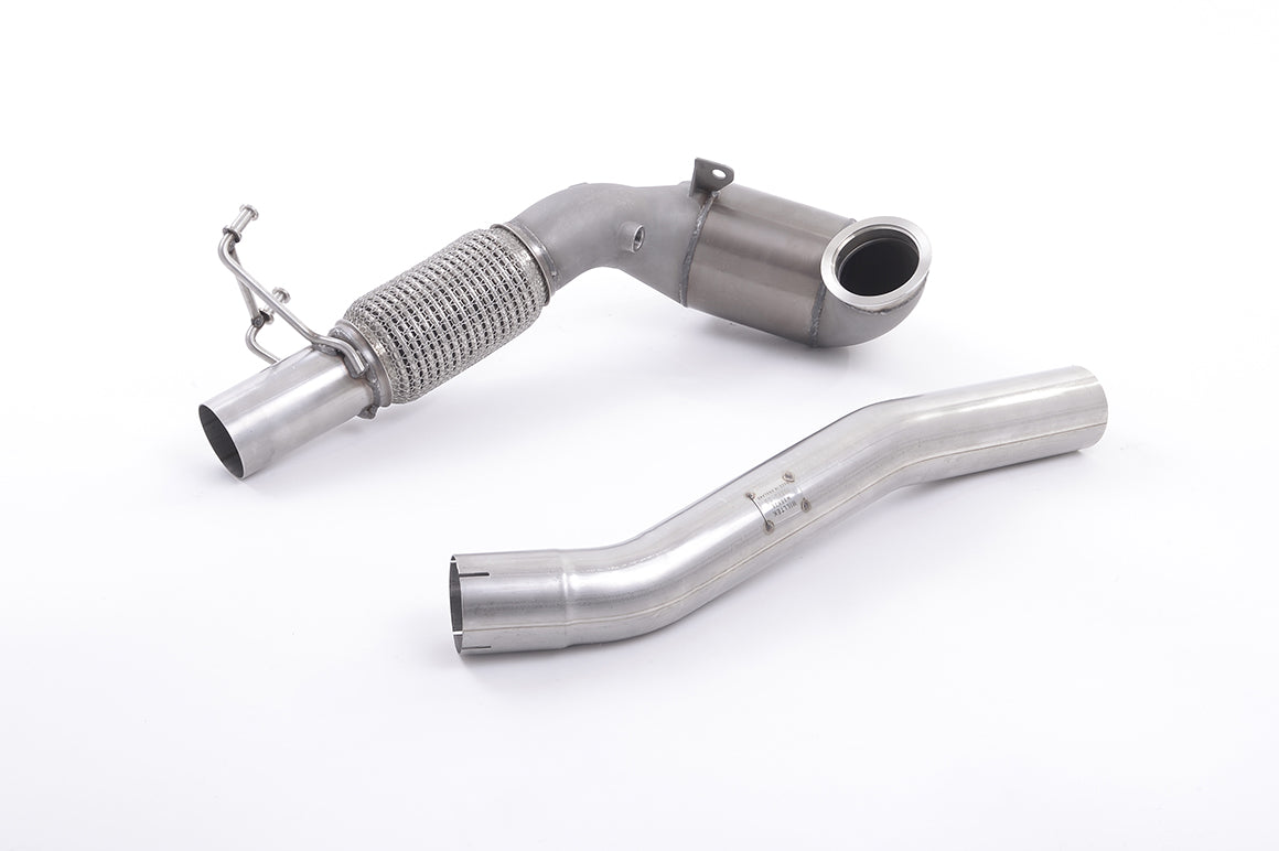 Milltek Sport Cast Downpipe with Race Cat - Seat Leon / Skoda Octavia - 200 cell High Flow Race Cat - Requires a Stage 2 ECU remap and must be fitted with the Milltek Sport cat-back system
