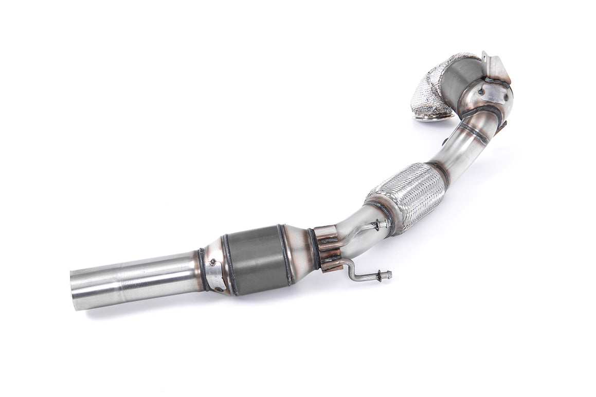 Milltek Sport HJS Tuning ECE Downpipes - Skoda Octavia vRS 2.0 TSI 245PS Hatch & Estate (manual and DSG-auto Non-OPF/GPF & Post Facelift) - 245ps Models Only (FL Non OPF/GPF) - EC-Approved - Fits to Milltek Sport and OE Cat back system