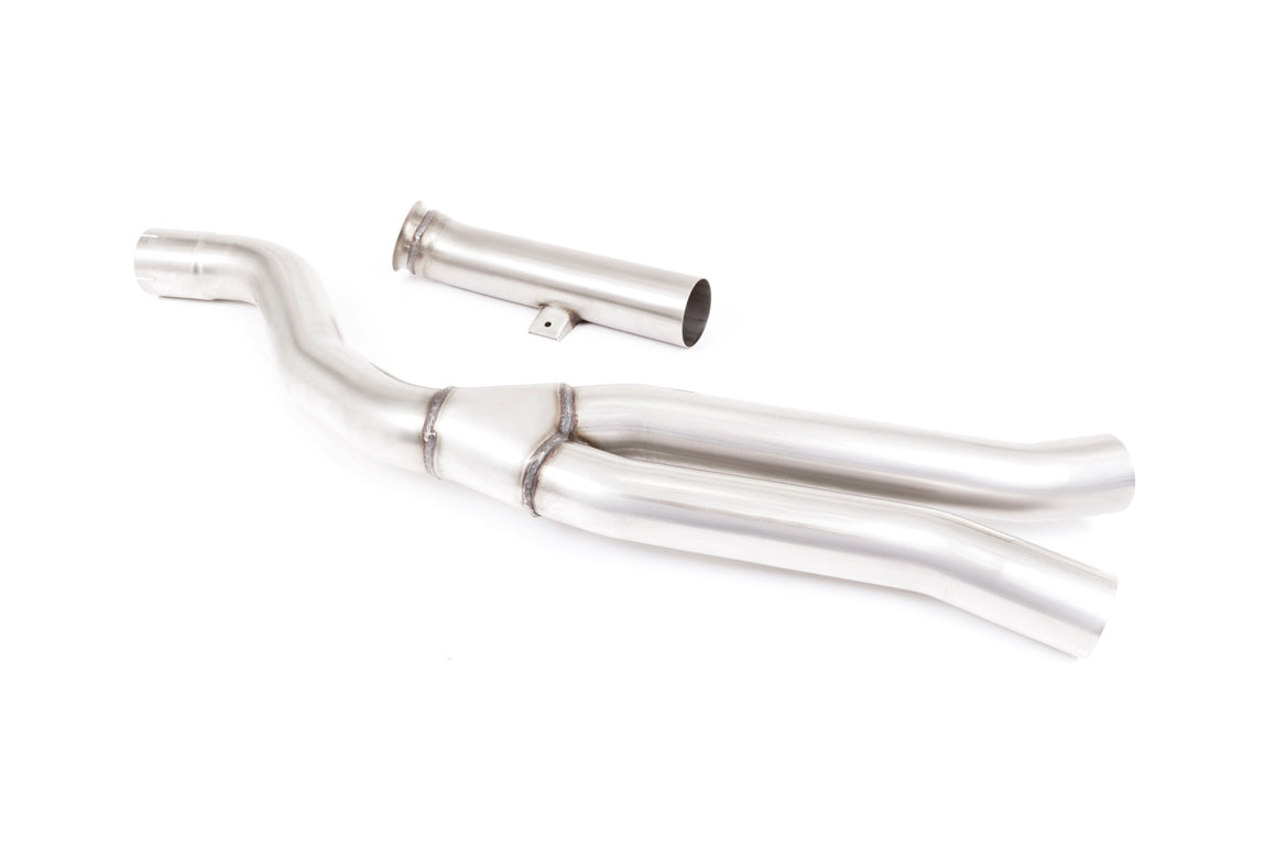 Milltek Sport GPF/OPF Bypass - BMW Z4 / Toyota / Lexus Supra - Fits both OE and Milltek Sport Downpipe & OPF/GPF Back Systems - Requires Stage 2 ECU Remap or OPF/GPF Bypass Module (Available from www.leib-engineering.de)