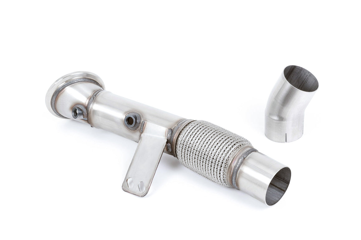 Milltek Sport Large-bore Downpipe and De-cat - BMW 2 Series / BMW 3 Series / BMW 4 Series + more - Requires Stage 2 ECU Remap - Fits to Milltek Sport and OE Cat Back Systems
