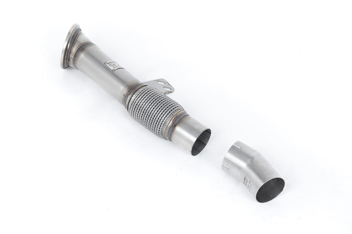Milltek Sport Large-bore Downpipe and De-cat - BMW 2 Series / BMW 3 Series / BMW 4 Series + more - Requires Stage 2 ECU Remap - Fits to Milltek Sport and OE Cat Back Systems